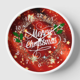 Frohe Weihnachten, Glitter und Glanz, Uhr