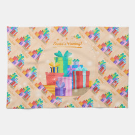 Frohe Weihnachten Glück Bestes Geschenk Geschirrtuch