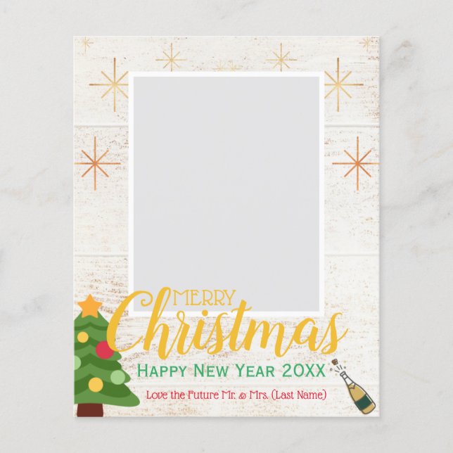 Frohe Weihnachten/Glück im neuen Jahr (Wir sind Ve Flyer (Vorne)