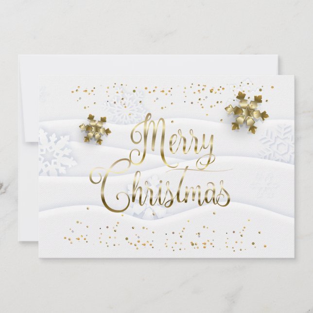 Frohe Weihnachten & Glück Neues Jahr! XMAS Save The Date (Vorderseite)