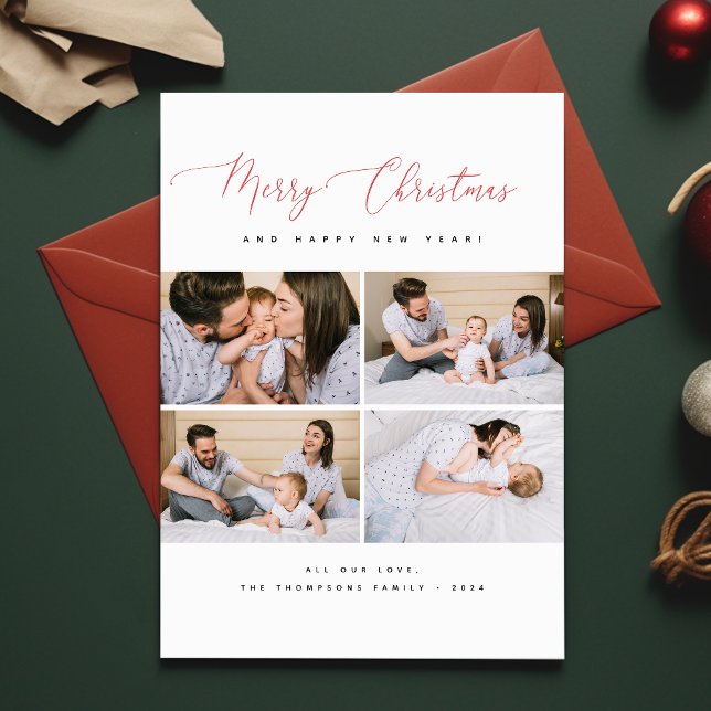 Frohe Weihnachten & Glück Neujahr Familie 4 Foto (Von Creator hochgeladen)