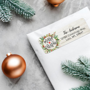 Frohe Weihnachten & Glück Neujahr Feiertage Grüße
