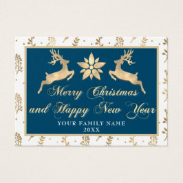 Frohe Weihnachten Glück Neujahr Name Foto Navy