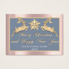 Frohe Weihnachten Glück Neujahr Name Foto RoseBlue