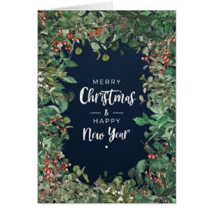 Frohe Weihnachten/Glück Neujahr Weihnachtsfolien