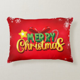 Frohe Weihnachten Glück Weihnachten Weihnachten Re Dekokissen