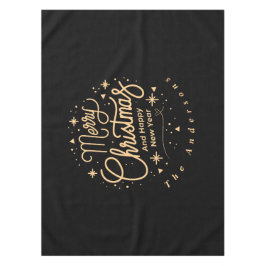 Frohe Weihnachten glücklich Neues Jahr Moderne Sch Tischdecke