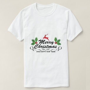 Frohe Weihnachten glücklich Neues Jahr T-Shirt