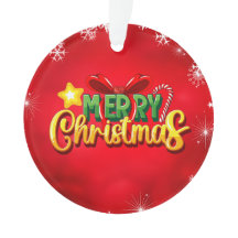 Frohe Weihnachten glücklich Xmas Red Green Holiday