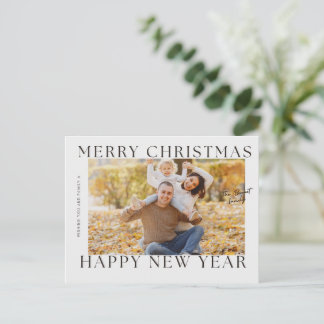 Frohe Weihnachten Glückliches Neues Jahr Familien-