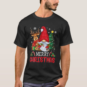 Frohe Weihnachten Gnom Familie passende Pyjamas Xm T-Shirt
