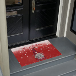 Frohe Weihnachten Gnome Doormat Fußmatte