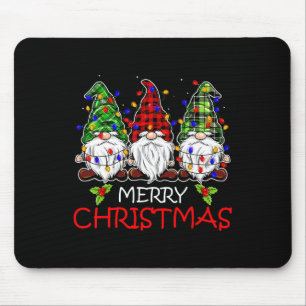 Frohe Weihnachten Gnome Familie Weihnachten für Fr Mousepad