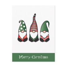 Frohe Weihnachten Gnomes Red Green