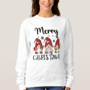 Frohe Weihnachten Gnomies Weihnachts-Gnome Sweatshirt