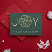 Frohe Weihnachten Gold FREUDE Foto Hintergrund Grü