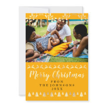 Frohe Weihnachten Gold Gelb Foto Happines