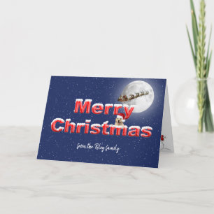 Frohe Weihnachten golden Retriever und Santa