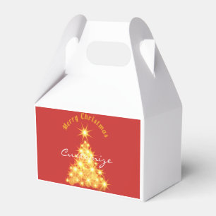 Frohe Weihnachten Golden Tree Thunder_Cove Geschenkschachtel