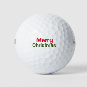 Frohe Weihnachten Golfball
