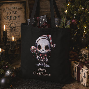Frohe Weihnachten Gothic-Skelett Gruseliger Feiert