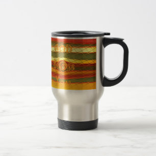 Frohe Weihnachten Gott segne Sie Farben Design Reisebecher