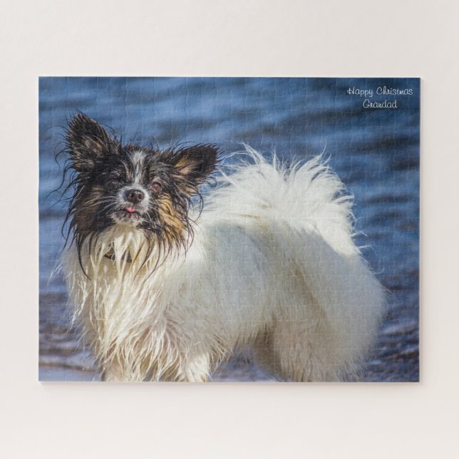 Frohe Weihnachten Grandad. Puzzle (Horizontal)