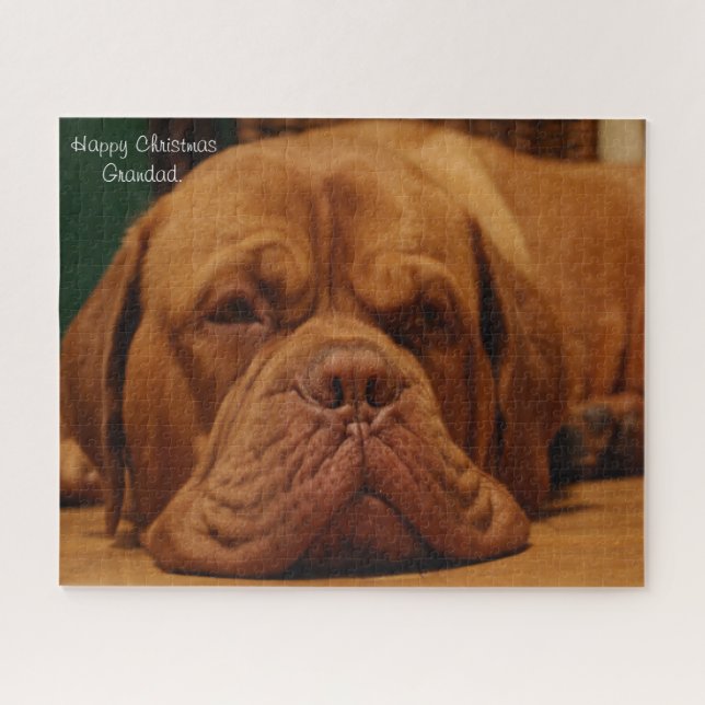 Frohe Weihnachten Grandad. Puzzle (Horizontal)