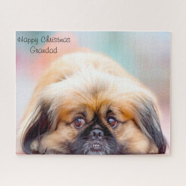 Frohe Weihnachten Grandad. Puzzle (Horizontal)