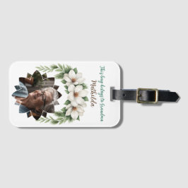 Frohe Weihnachten Grandma Foto Weihnachtsgeschenk Gepäckanhänger