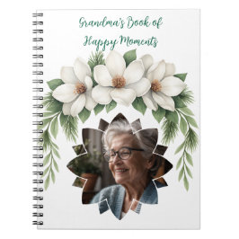 Frohe Weihnachten Grandma Foto Weihnachtsgeschenk Notizblock