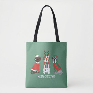 Frohe Weihnachten Große Dane Hunde