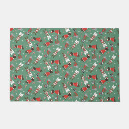 Frohe Weihnachten Große Dane Hunde Fußmatte