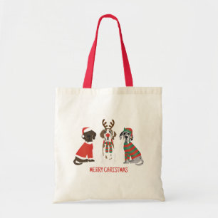 Frohe Weihnachten Große Dane Hunde Tragetasche