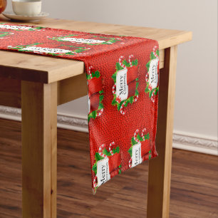 Frohe Weihnachten Großer Tischläufer