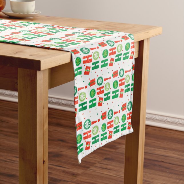 Frohe Weihnachten Großer Tischläufer (Beispiel)
