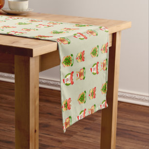Frohe Weihnachten Großer Tischläufer