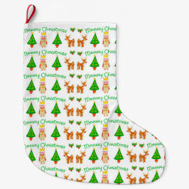 Frohe Weihnachten Großer Weihnachtsstrumpf