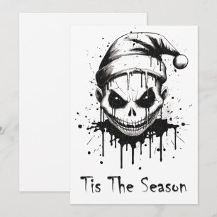Frohe Weihnachten Gruseliger Gotischer Horror