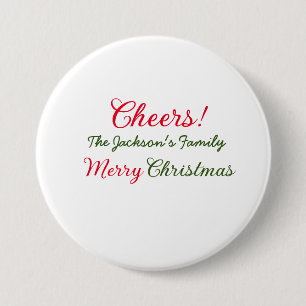 Frohe Weihnachten Grüße Familienname Text Foto hin Button