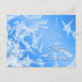 Frohe Weihnachten. Grußkarte. Feiertagspostkarte