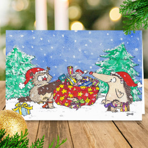 Frohe Weihnachten Grußkarte von Nicole Janes