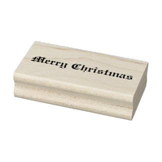 Frohe Weihnachten Gummistempel