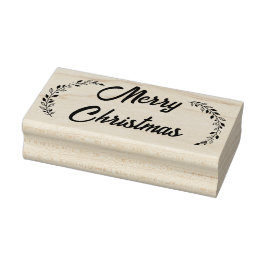 Frohe Weihnachten Gummistempel