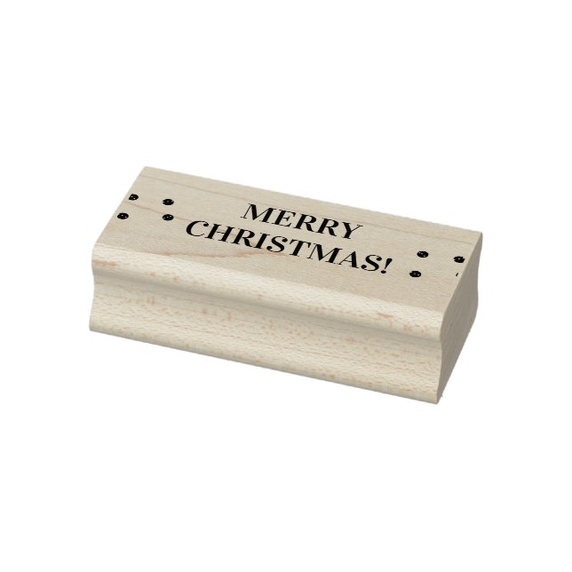 Frohe Weihnachten Gummistempel (Stempel)