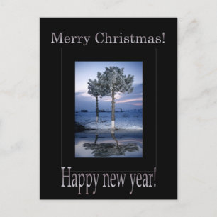 Frohe Weihnachten, gutes neues Jahr, 2011 Kalender Feiertagspostkarte