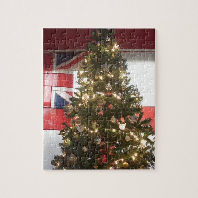 Frohe Weihnachten Hakuna Matata UK. Puzzle (Vertikal)