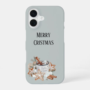 Frohe Weihnachten Hallo Winter iPhone 16 Slim Case Hülle