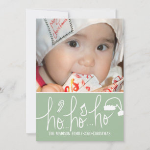 Frohe Weihnachten Handgezeichnete Schrift Santa Do Karte