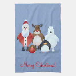 Frohe Weihnachten Handtuch